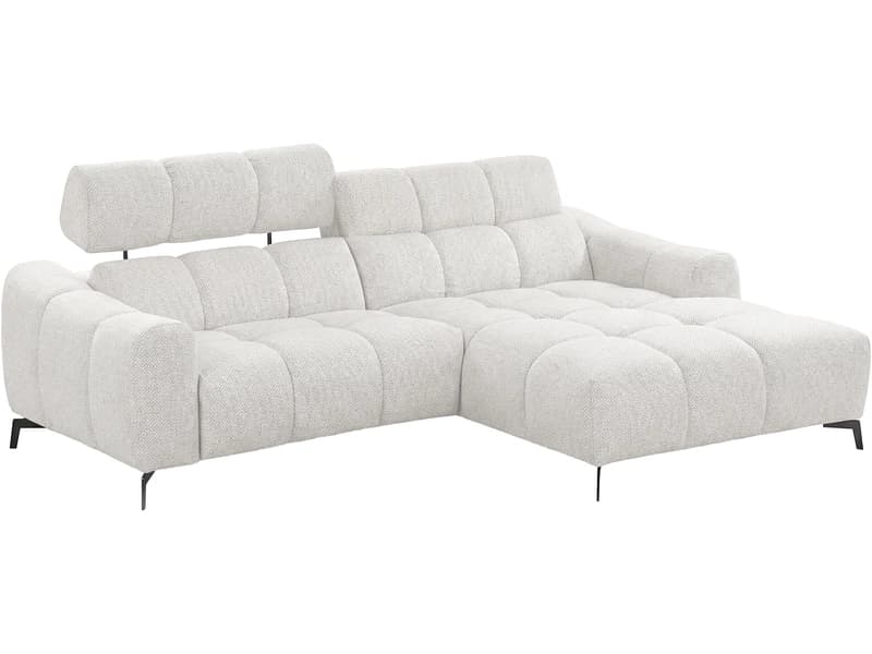 Ecksofa MELLOW Stoff beige