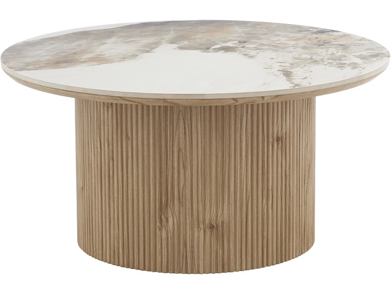 Couchtish OVIA 80x80x40cm eiche
