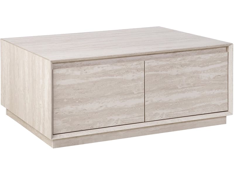 Couchtish TRAVERTA 60x100x40cm beige