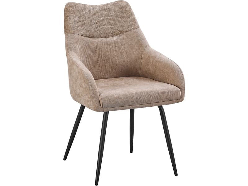 Stuhl RIDGE Stoff beige