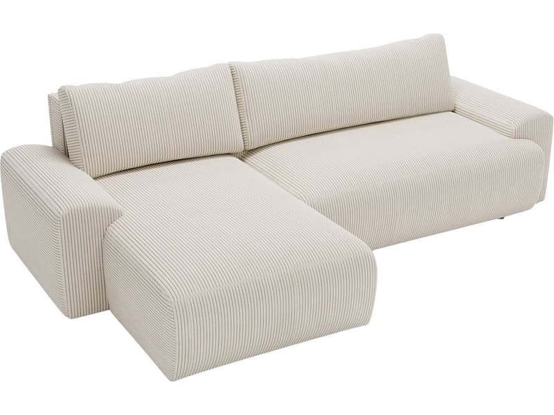 Ecksofa GATO Stoff beige