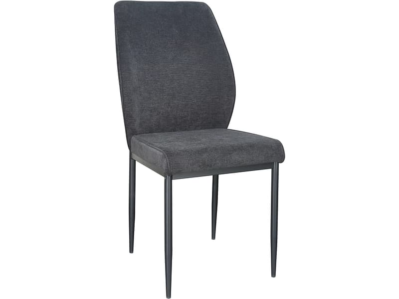 Stuhl LENNA III Stoff schwarz