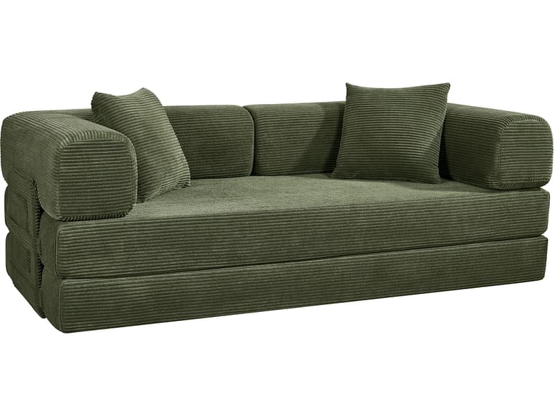 Vakuum-Schlafsofa FLOOYO LENA Polyester grün