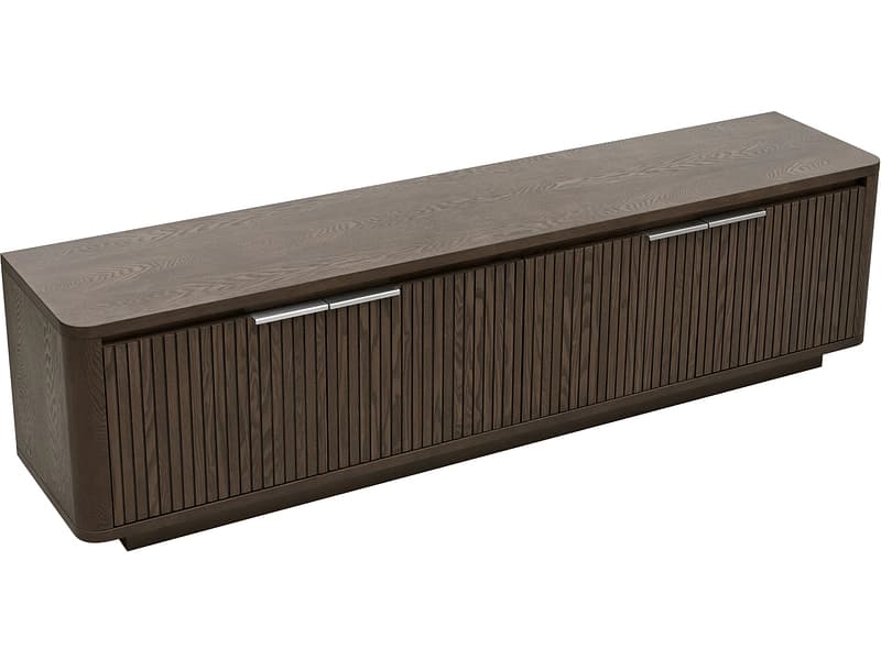 NOMAÏ TV-Möbel BARI 190cm dunkelbraun