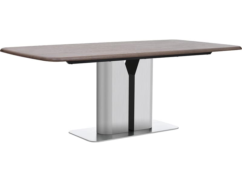 NOMAÏ Tisch BARI 200x105x76cm dunkelbraun