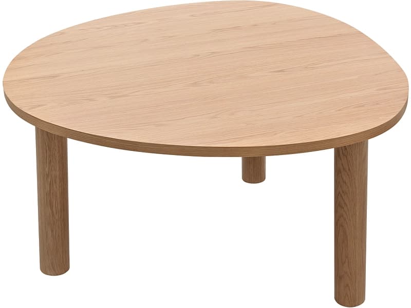 NOMAÏ Tisch MELBA 130x121.5x75cm eiche