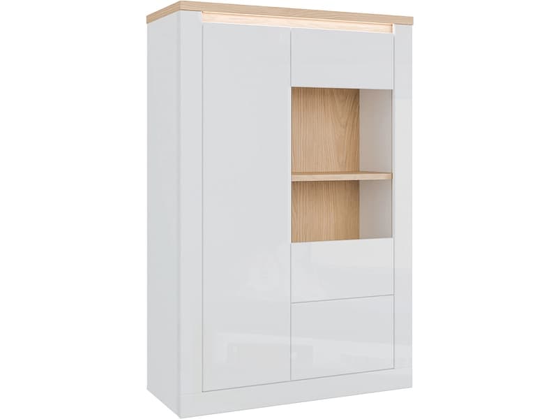 Vitrine DURAOAK 41.4x95.8x151.1cm