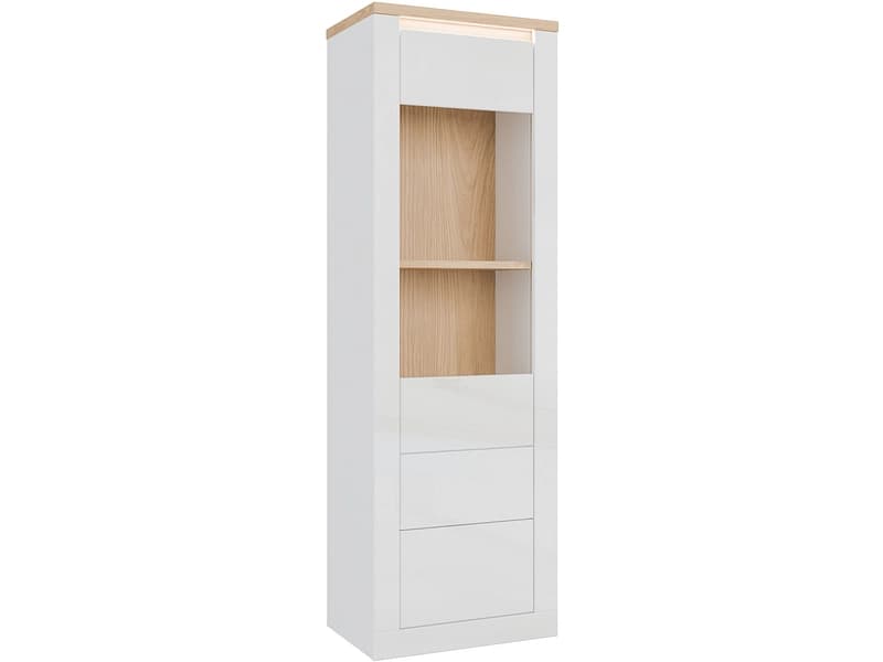 Vitrine DURAOAK 41.4x61.1x195.9cm