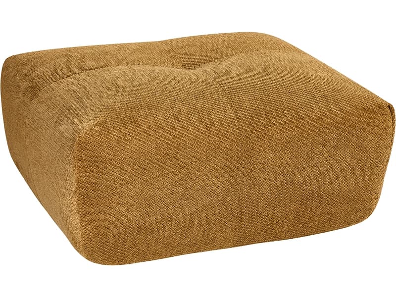 Vakuum-Hocker FLOOYO LUCCIO 80x89x41cm stoff senffarben