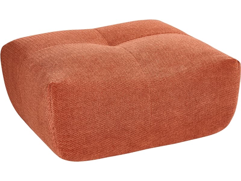 Vakuum-Hocker FLOOYO LUCCIO 80x89x41cm cord-stoff terrakotta