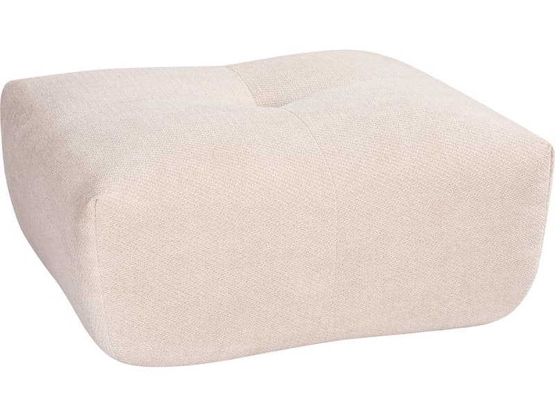 Vakuum-Hocker FLOOYO LUCCIO 80x89x41cm cord-stoff beige