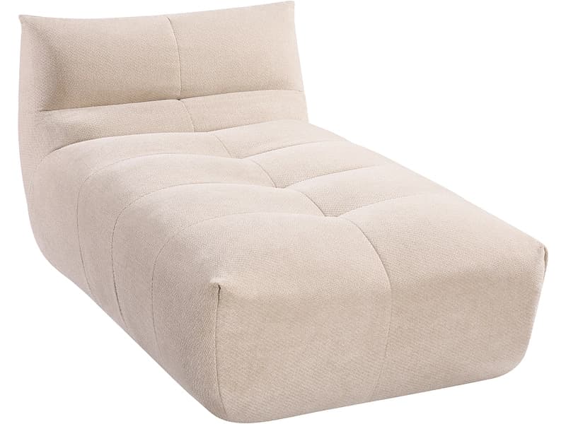 Vakuum-Recamiere FLOOYO LUCCIO Cord-Stoff beige