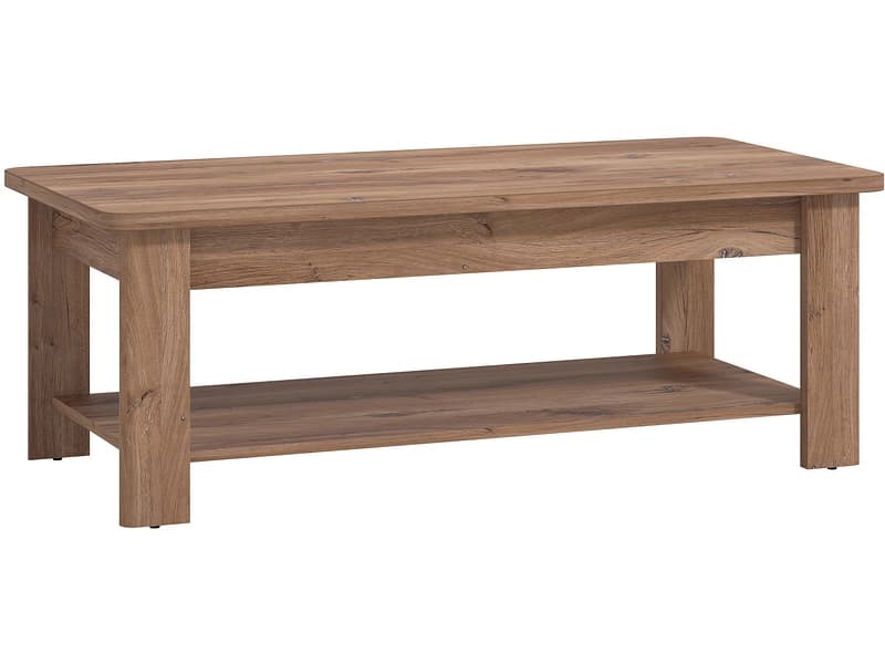 Couchtish JERSEY 60x124x45cm eiche flagstaff