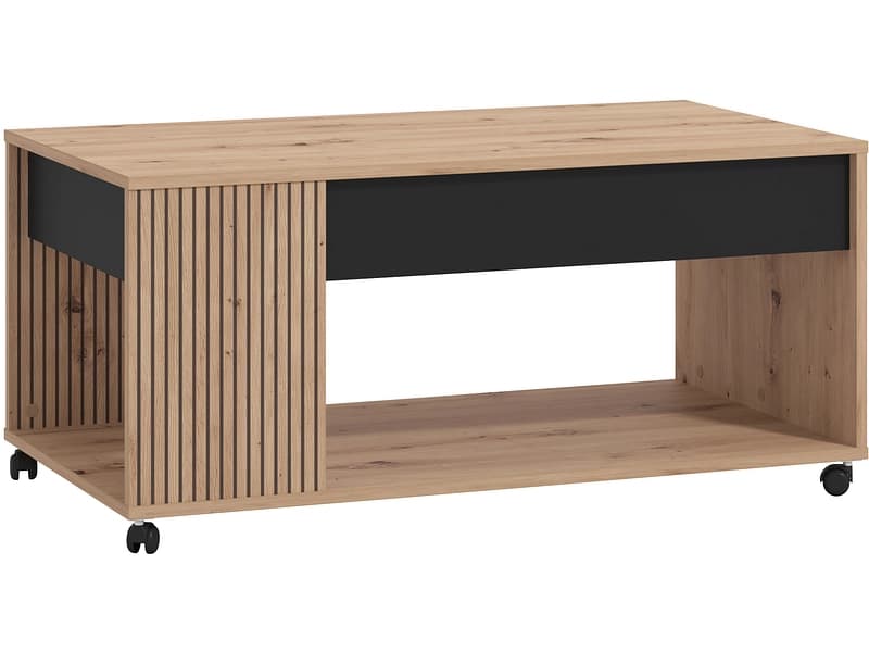 Couchtish MAYENNE 55x101x46cm artisan eiche