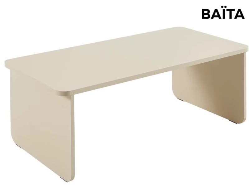 BAÏTA Couchtish AKKA 50x100x35cm beige