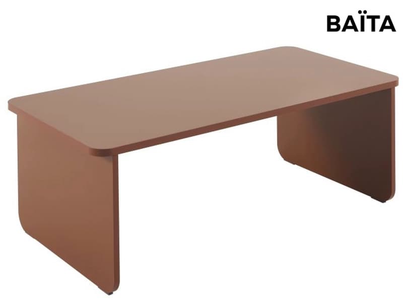 BAÏTA Couchtish AKKA 50x100x35cm schoko