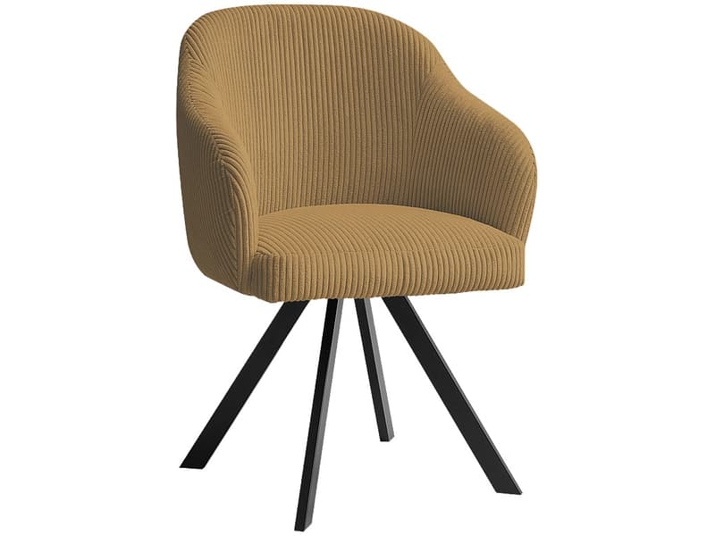 BOBOCHIC Stuhl SOPHIE Stoff gelb