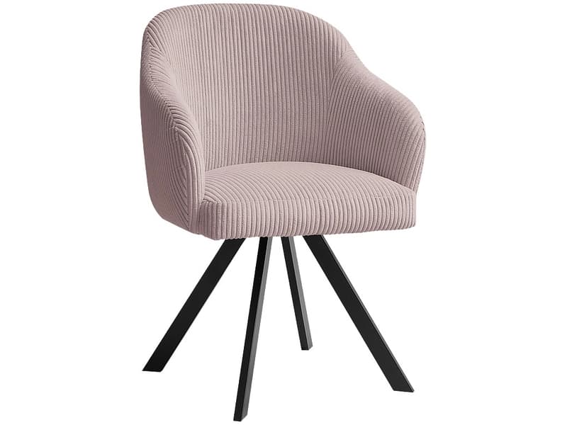 BOBOCHIC Stuhl SOPHIE Stoff rosa