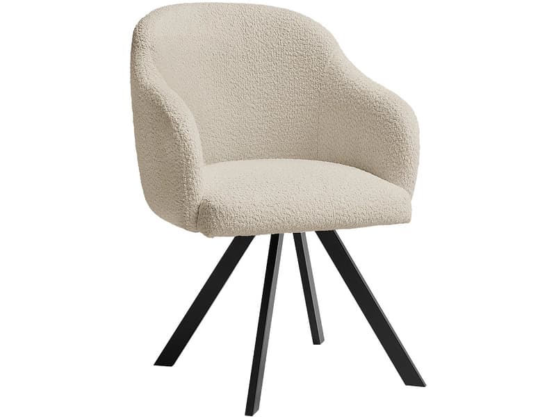 BOBOCHIC Stuhl SOPHIE Stoff beige