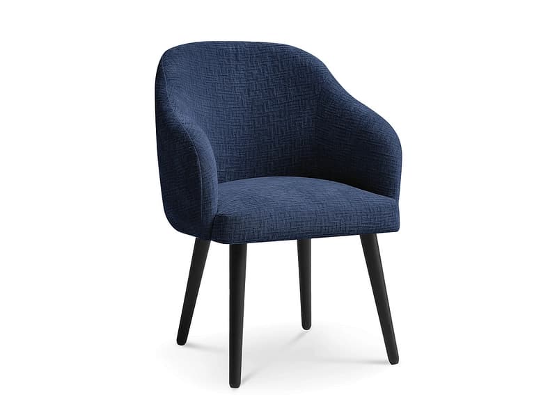 BOBOCHIC Stuhl SOPHIE Stoff dunkelblau