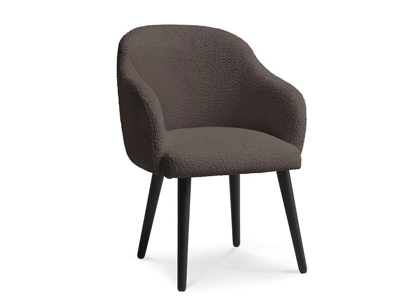 BOBOCHIC Stuhl SOPHIE Stoff rotbraun