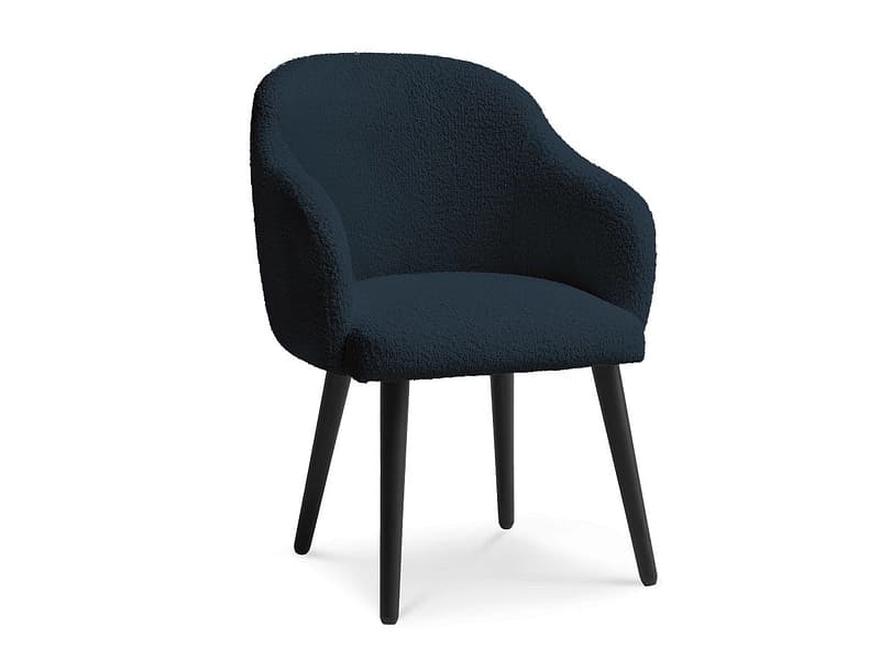 BOBOCHIC Stuhl SOPHIE Stoff dunkelblau