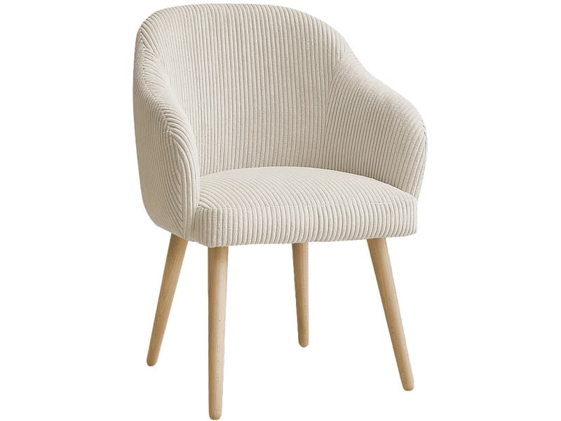 BOBOCHIC Stuhl SOPHIE Stoff beige