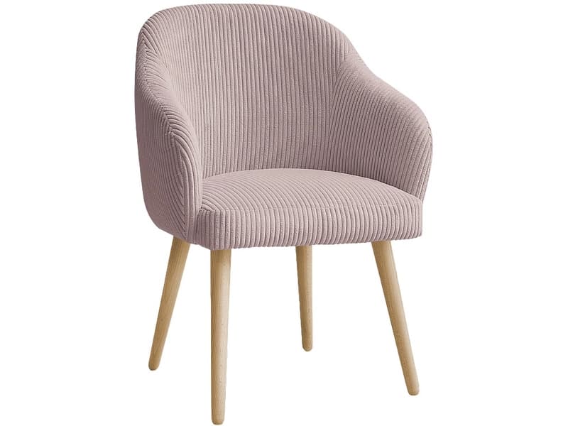 BOBOCHIC Stuhl SOPHIE Stoff rosa