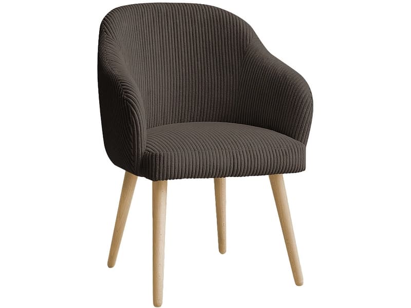 BOBOCHIC Stuhl SOPHIE Stoff taupe