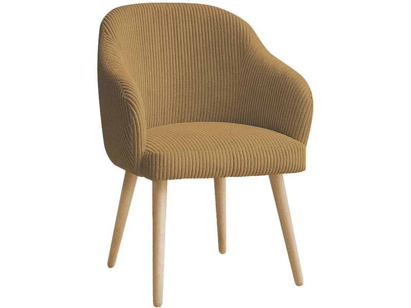 BOBOCHIC Stuhl SOPHIE Stoff gelb