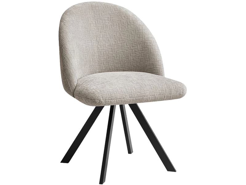 BOBOCHIC Stuhl LALIE Stoff beige