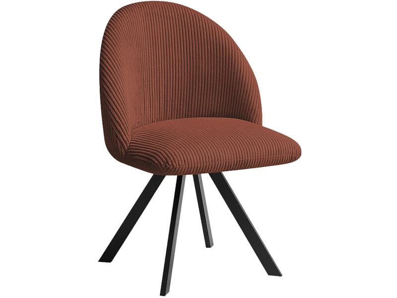 BOBOCHIC Stuhl LALIE Stoff orange