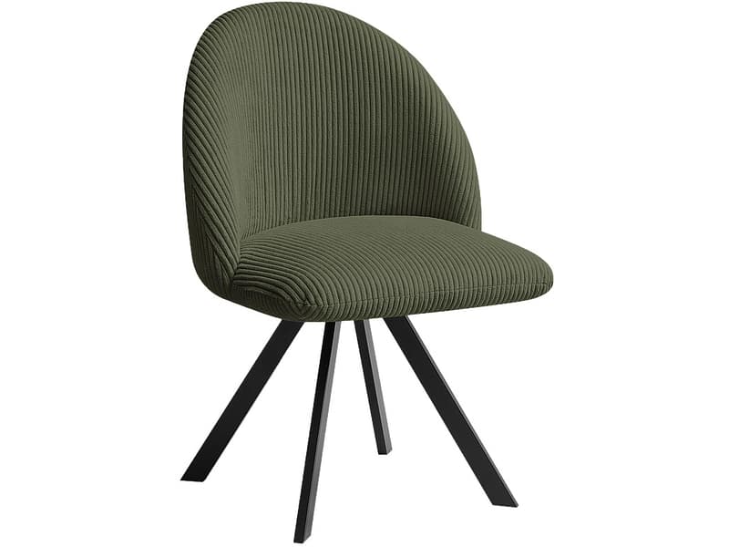 BOBOCHIC Stuhl LALIE Stoff grün