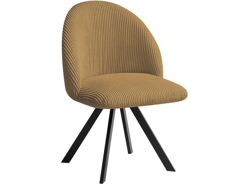 BOBOCHIC Stuhl LALIE Stoff gelb