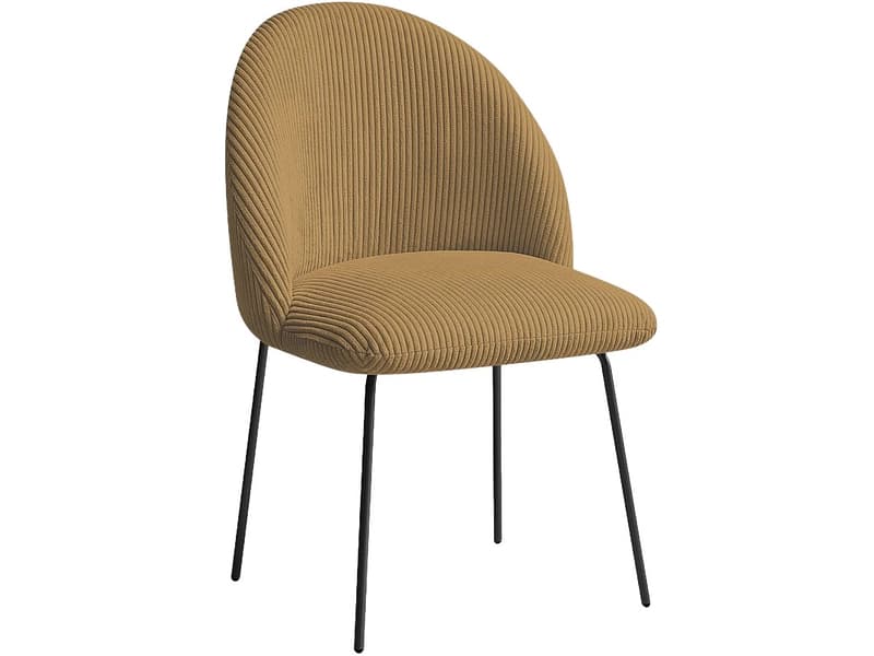 BOBOCHIC Stuhl LALIE Stoff gelb