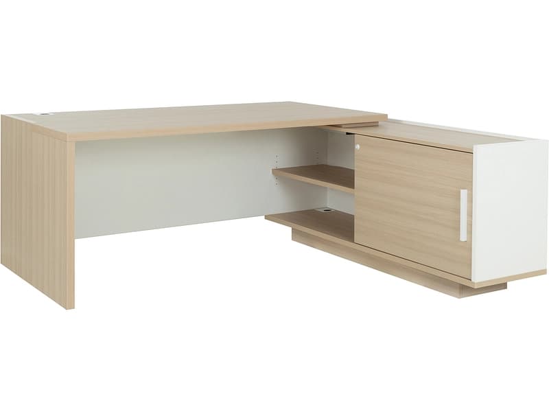 Eckschreibtisch GAMI BRABANT 180x198x75cm eiche