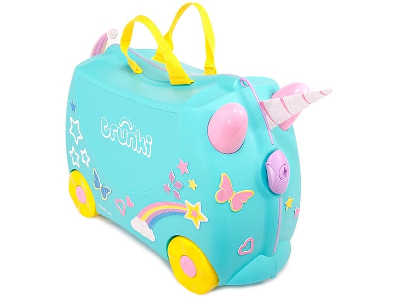 TRUNKI Kinderkoffer türkis