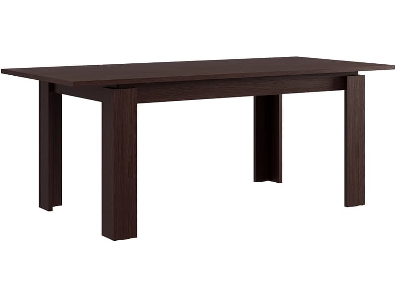 Tisch ausziehbar ARGYLL 160-200x90.5x77cm eiche dunkel