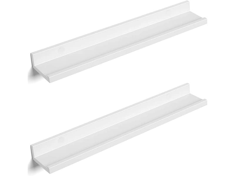 Wandregal SONGMICS LIGHTY 60x10x5cm weiss