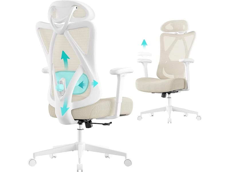 Bürosessel SONGMICS OFFICE Stoff