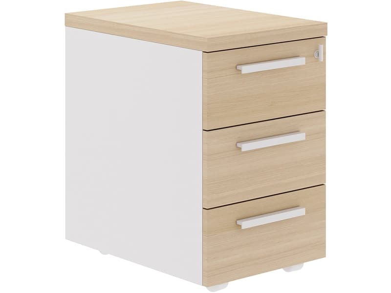 Schubladenelement GAMI BRABANT 3 Schubladen eiche