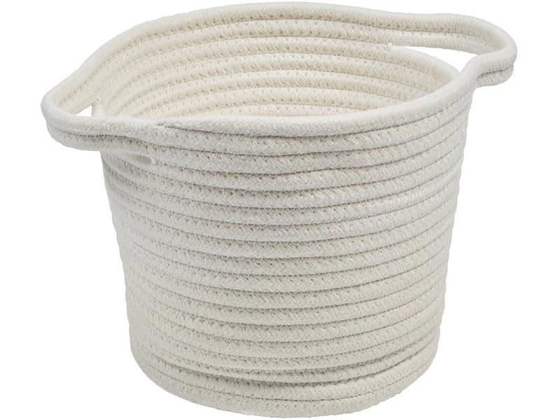 Aufbewahrungsbox ROPE beige 22x22x19cm