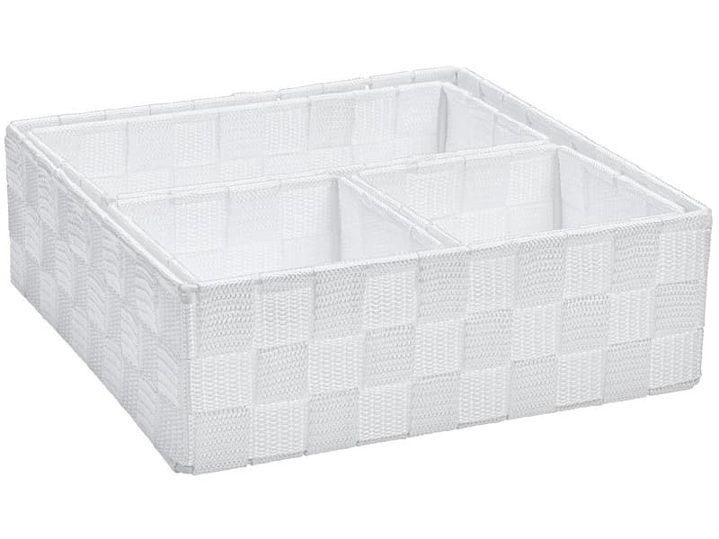 Schmink-Organisator IRINA weiss 26x26x8cm