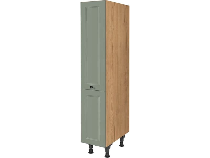 MODUSET Halbhoher Küchenhochschrank CASCADA 30x58x166cm schilf
