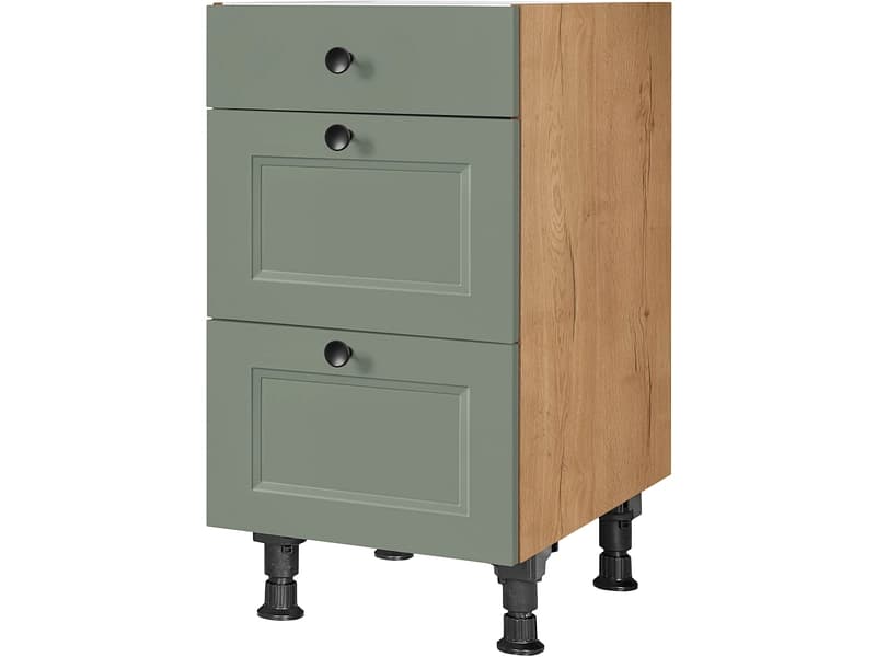 MODUSET Küchenunterschrank CASCADA 45x58x87cm schilf