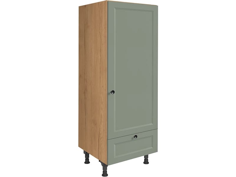 MODUSET Kühlschrank-Hochschrank CASCADA 60x58x166cm schilf
