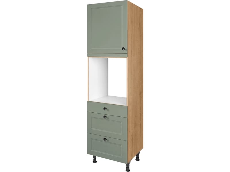 MODUSET Backofen-Hochschrank CASCADA 60x58x217cm schilf