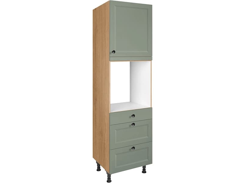 MODUSET Backofen-Hochschrank CASCADA 60x58x217cm schilf