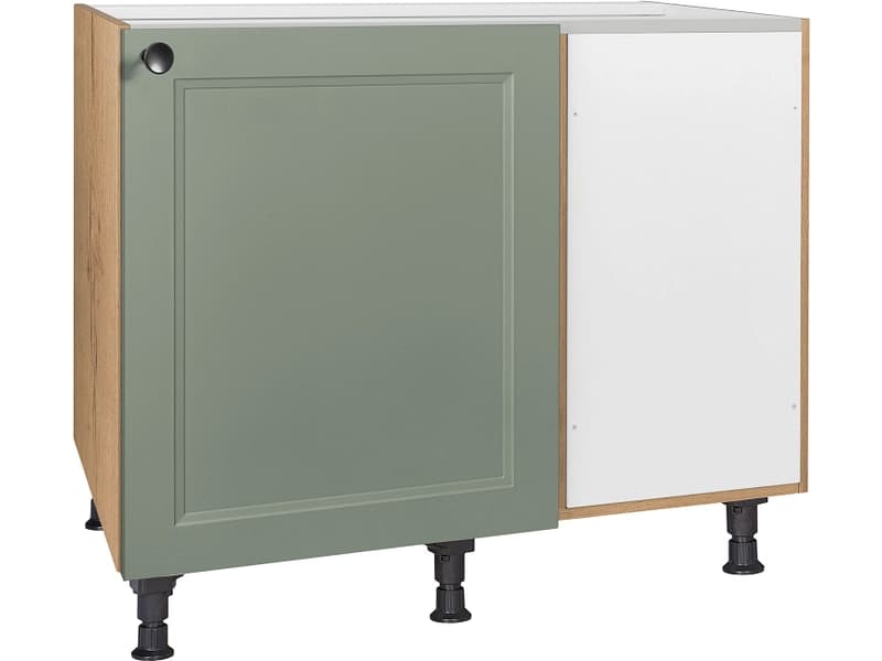 MODUSET Küchen-Eckunterschrank CASCADA 100x65x87cm schilf