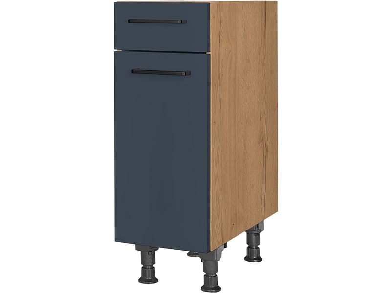 MODUSET Küchenunterschrank EASYTOUCH 30x58x87cm fjordblau